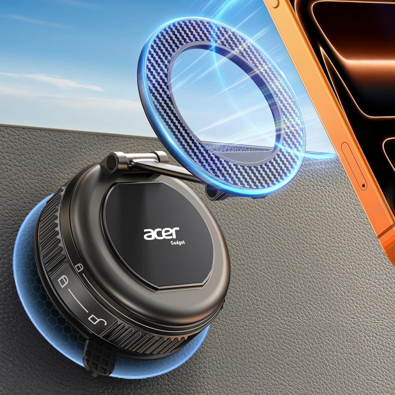 Acer Vacuum Magnetic Car Phone Mount
